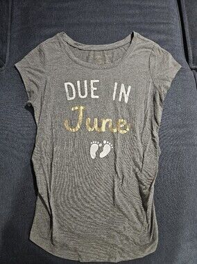 Grayson Threads Due In June Maternity Shirt